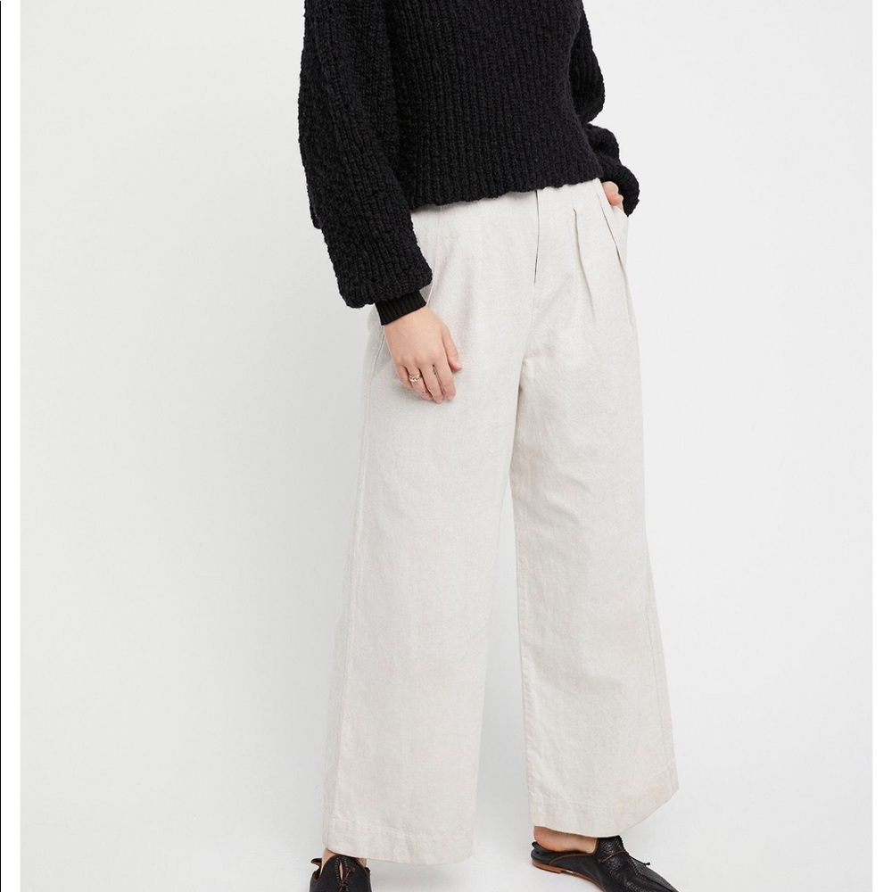 Free People River Winds Wide Leg Trousers